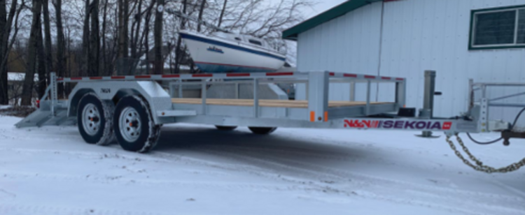 2023 N&N CAR HAULER 20 FOOT - Tandem 5200lbs Axles